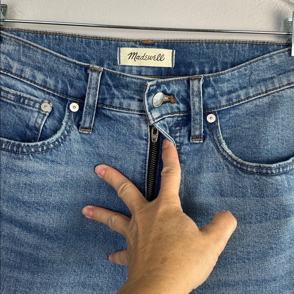 Madewell The Perfect Vintage Flare Jeans Size 27 Heritage Stretch Blue Denim - Picture 13 of 16